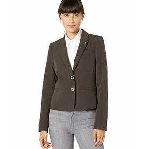 Nw Tommy Hilfiger Women Two Button Blazer,Size:12